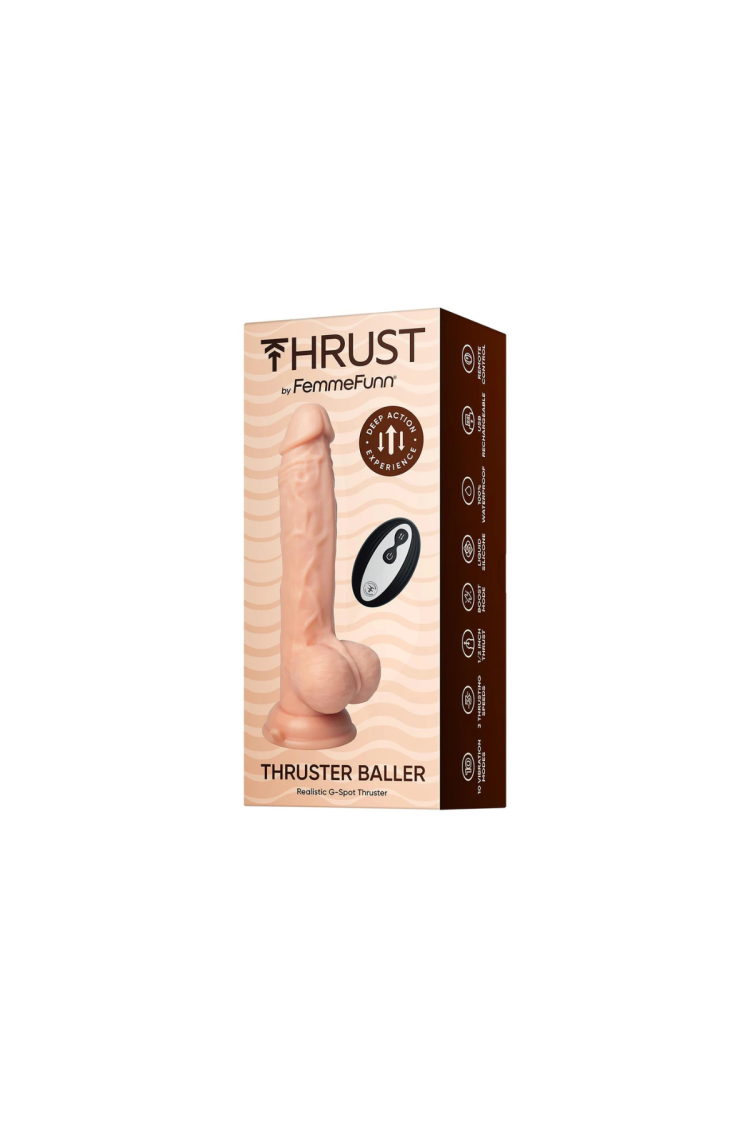Wibrator Thrust Thruster Baller Nude Femmefunn