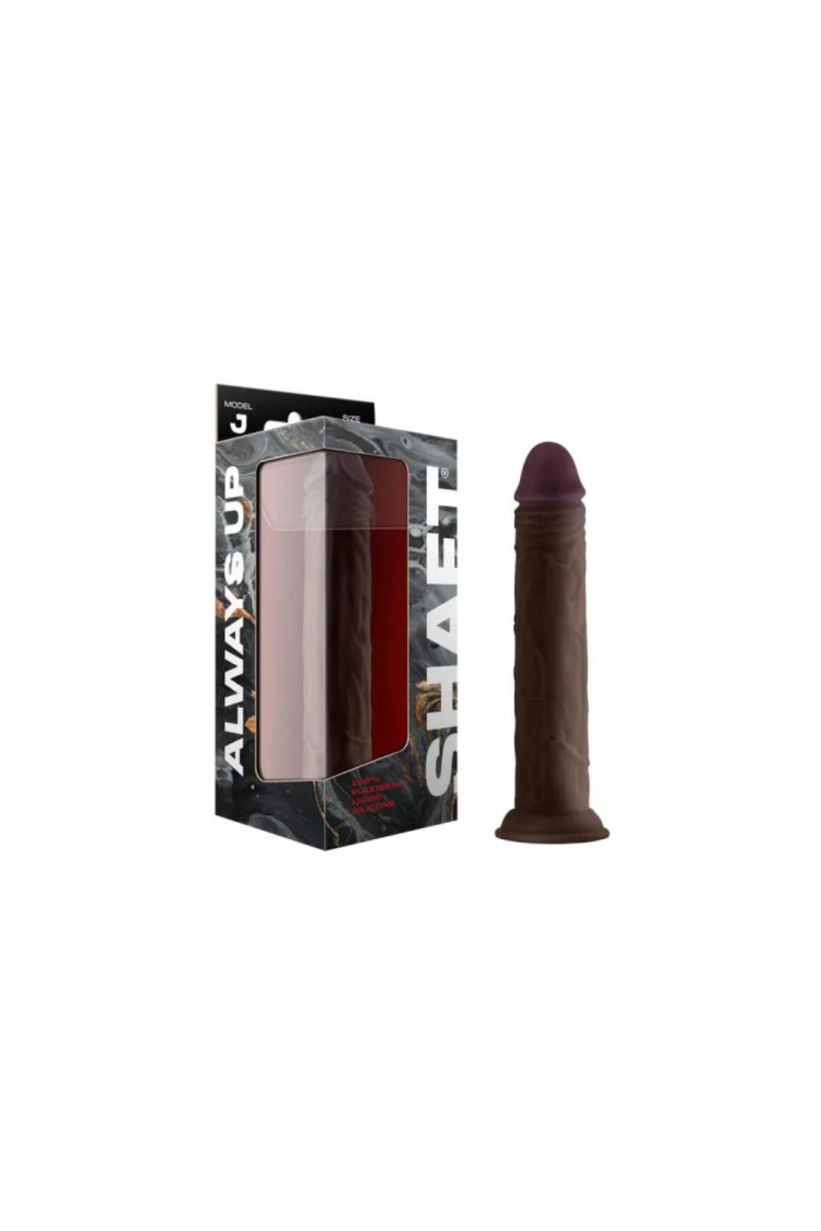 Dildo Model J24,1 Cm Dong Mahogany Shaft