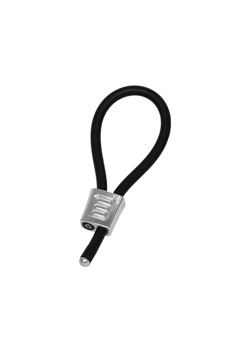 Prestige Electraloops 2 X Regulowany Cockring (Srebrny) ElectraStim