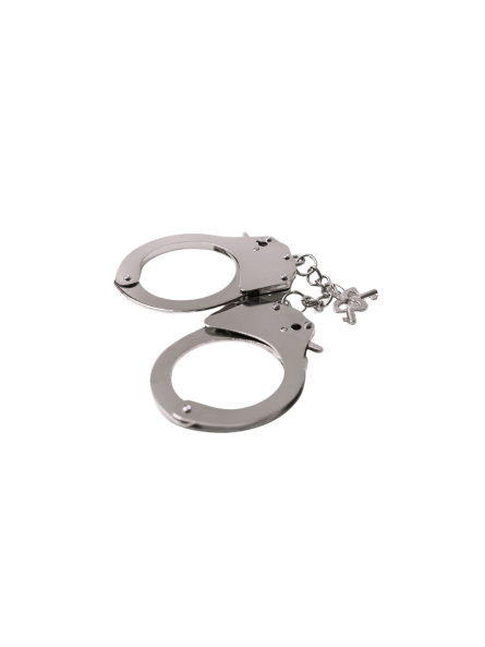 Metalowe Kajdanki Menottes Met Silver Adrien Lastic