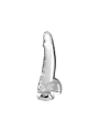 Dildo 19Cm King Cock Clear With Balls Pipedream