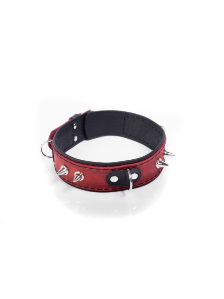 Obroża Crazy Horse Red L Whips