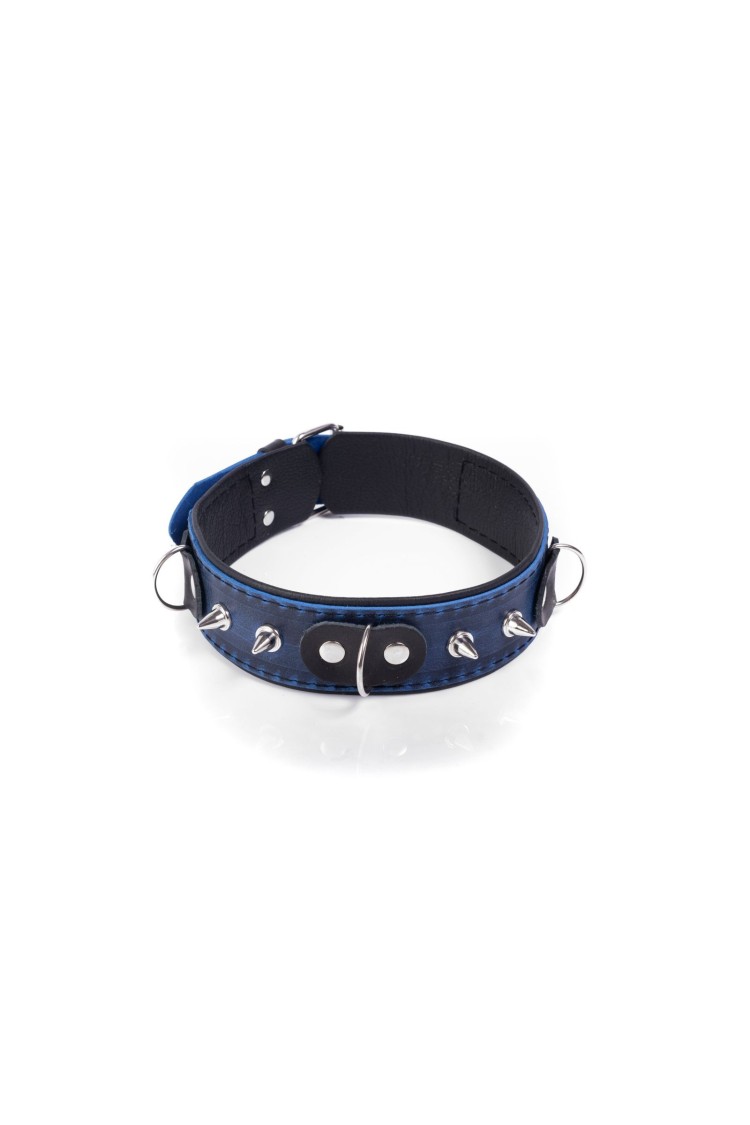 Obroża Crazy Horse Blue S Whips