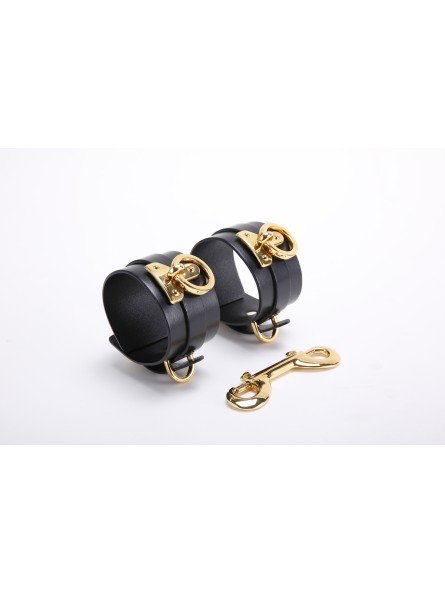 Skórzane Kajdanki Na Ręce Upko Leather Handcuffs UPKO