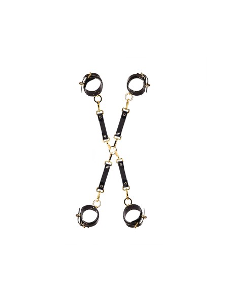 Skórzany Uprząż Do Łączenia Kajdanek Upko Bondage Boutique Leather Hogtie UPKO