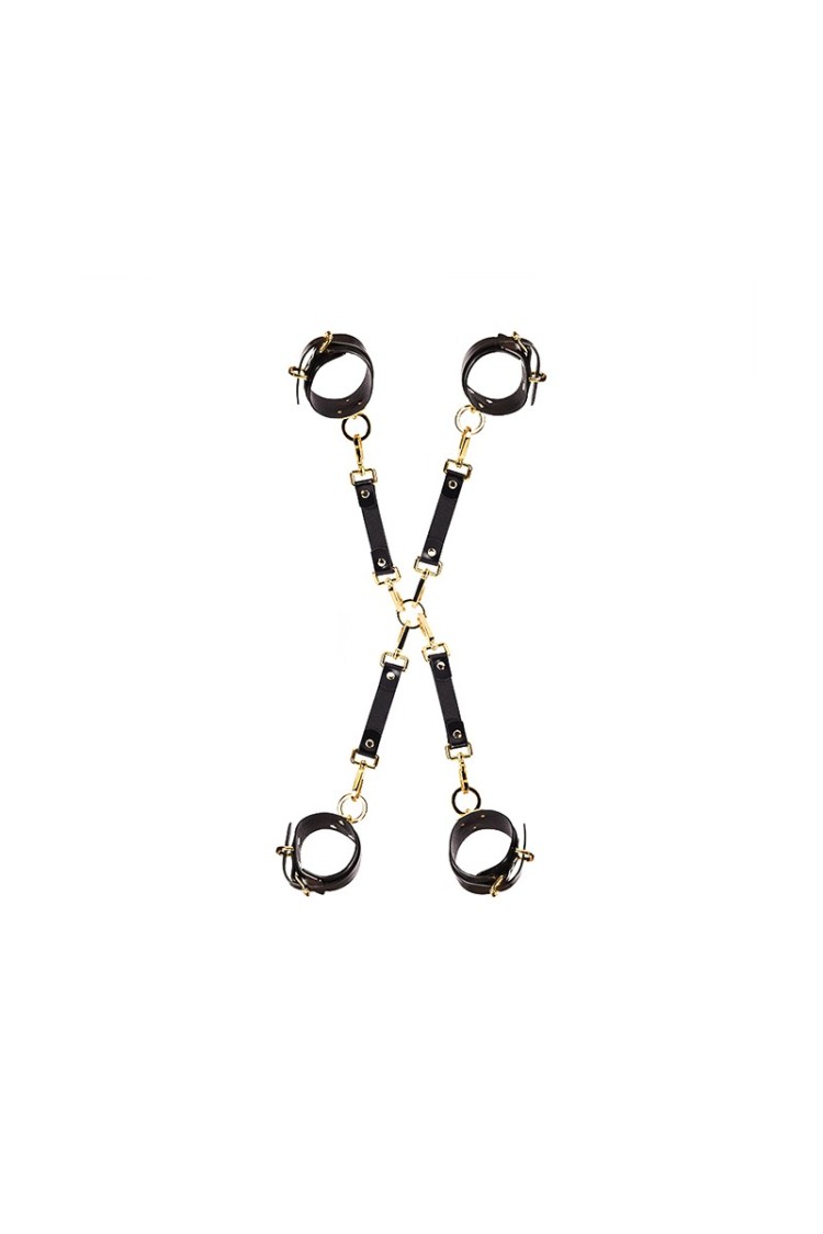 Skórzany Uprząż Do Łączenia Kajdanek Upko Bondage Boutique Leather Hogtie UPKO