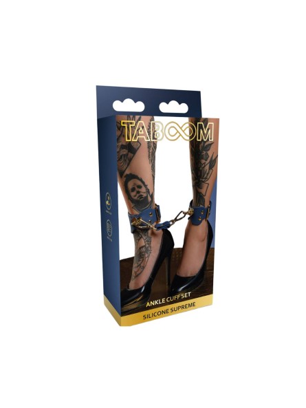 Kajdanki Na Kostki Silicone Ankle Cuff Set Taboom