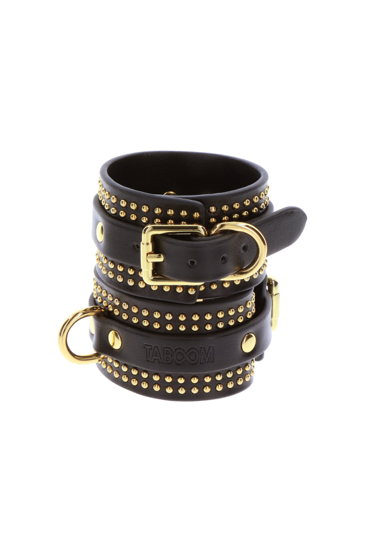 Kajdanki Na Nadgarstki Vogue Studded Wrist Cuffs Set Taboom