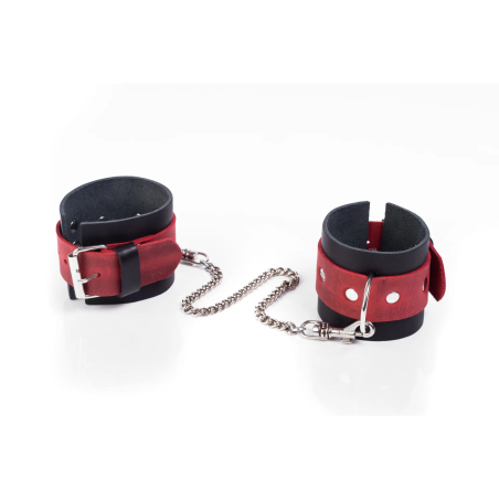 Kajdanki Crazy Horse Red S Whips