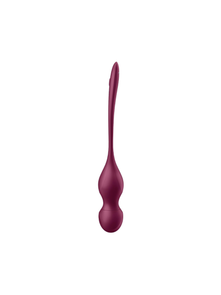 Wibrujące Kulki Love Birds Vary Connect App Wine Red Satisfyer