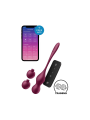 Wibrujące Kulki Love Birds Vary Connect App Wine Red Satisfyer