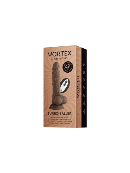 Wibrator Rotacyjny Vortex Wireless Turbo Baller Femmefunn