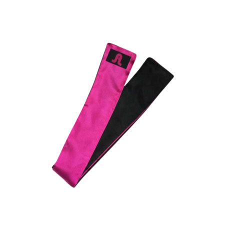 Satin Sash Rose-Black - Wstążka Do Wiązania Adrien Lastic