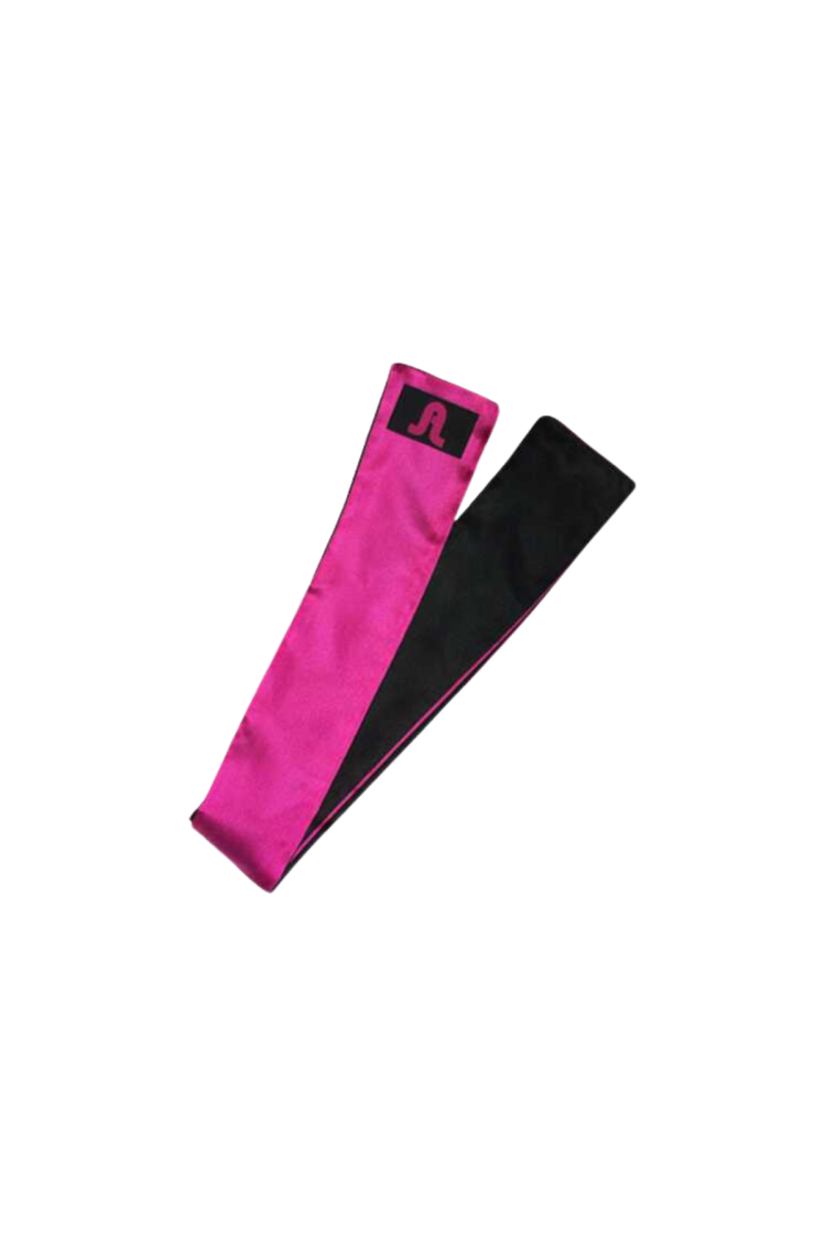Satin Sash Rose-Black - Wstążka Do Wiązania Adrien Lastic
