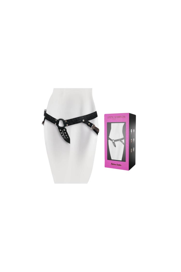 Bawełniany Strap-On Lastic Strap-On Rose-Black Adrien Lastic
