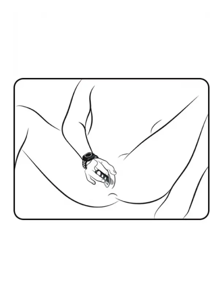 Wibrator Na Palec Touché L Black Adrien Lastic