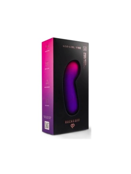 Wibrator Do Punku G Glo-Girl Vibe Pink / Purple Rocks-Off