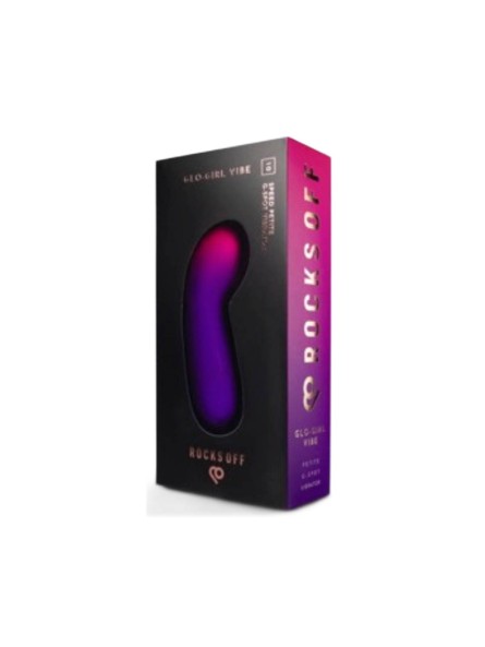 Wibrator Do Punku G Glo-Girl Vibe Pink / Purple Rocks-Off