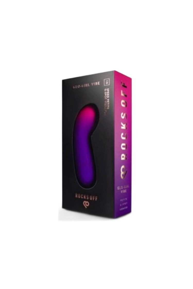 Wibrator Do Punku G Glo-Girl Vibe Pink / Purple Rocks-Off