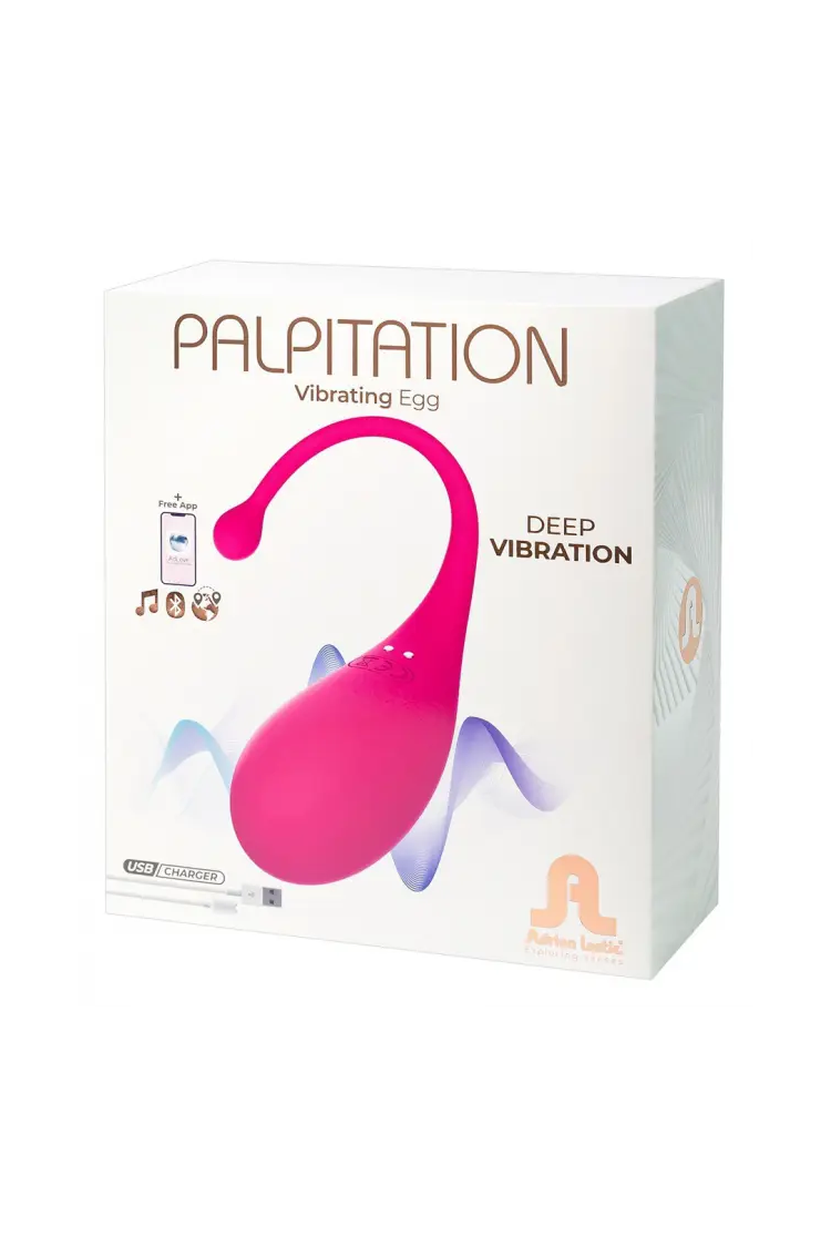 Jajko Wibrujące Pitation + App Rosa Fuerte Adrien Lastic
