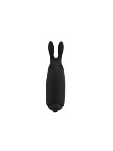 Mini Wibrator Króliczek Lastic Pocket Vibe Black Adrien Lastic