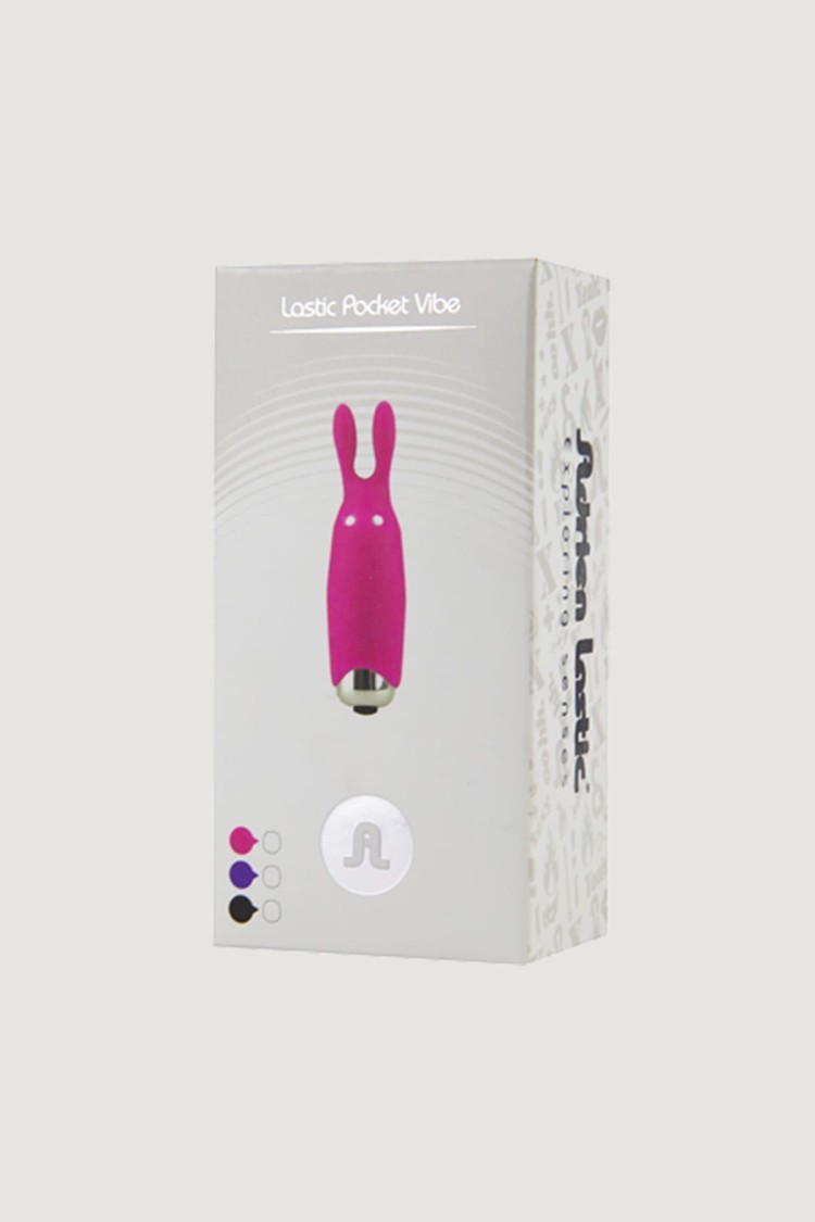 Mini Wibrator Króliczek Lastic Pocket Vibe Rosa Adrien Lastic