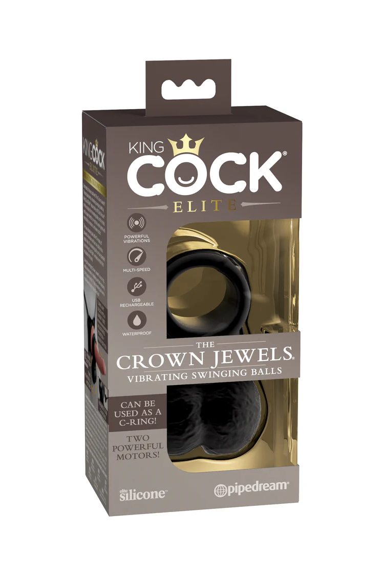 Wibrujący Obciążnik King Cock Elite The Crown Jewels Pipedream