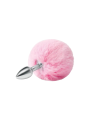 Korek Analny Króliczy Ogon Fluffy Bunny Pink Tail Whipsmart