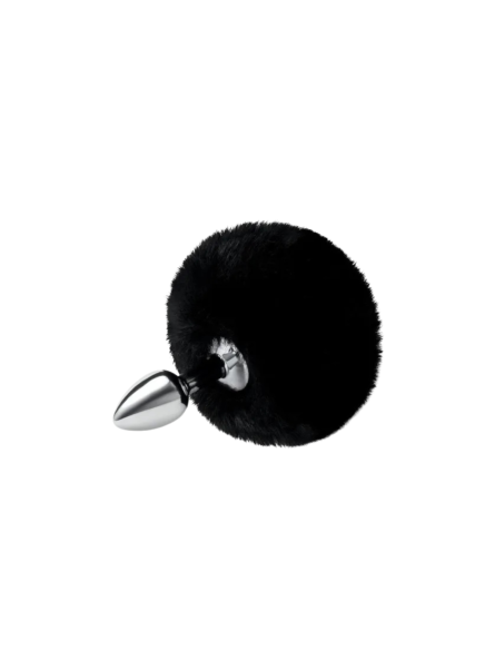 Korek Analny Królik Fluffy Bunny Metal Plug Pink Tail Whipsmart