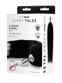 Korek Analny Lisi Ogon Metal Plug Black Indigo Fox Tail Whipsmart
