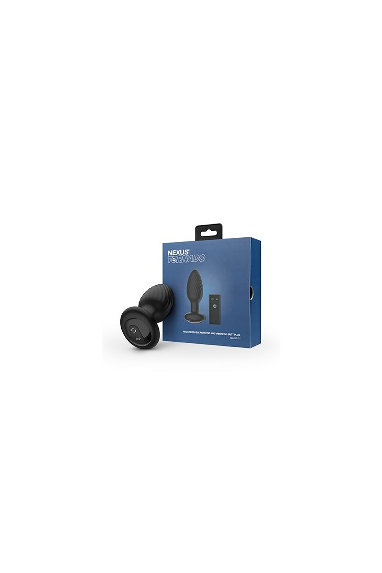 Korek Analny Tornado Butt Plug Medium Black Nexus