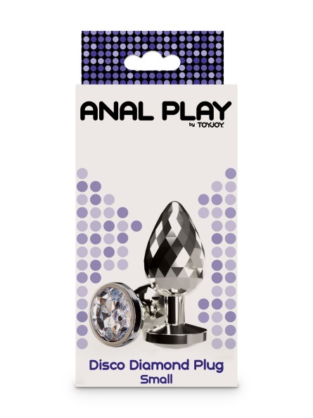 Korek Analny Z Kryształkiem Disco Diamond Plug Small NS Novelties
