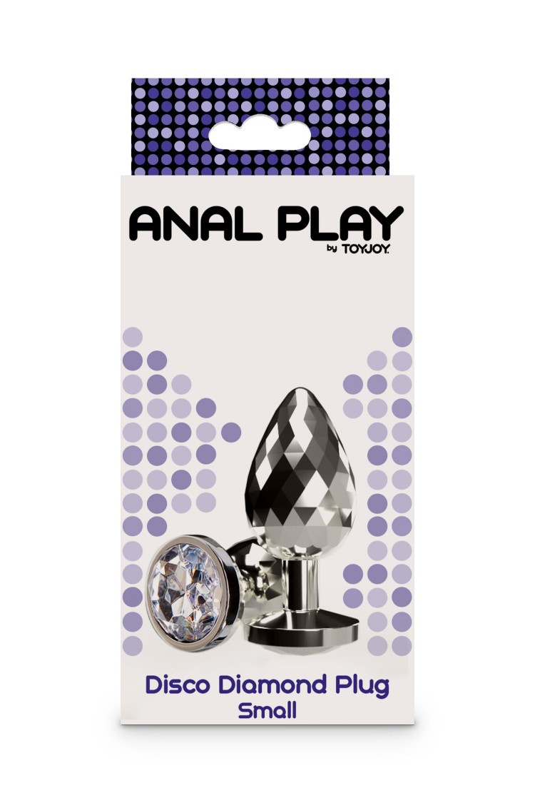 Korek Analny Z Kryształkiem Disco Diamond Plug Small NS Novelties