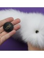 Odczepiany Metalowy Korek Z Lisim Ogonem Upko Fox Fur Tail Small Butt Plug UPKO