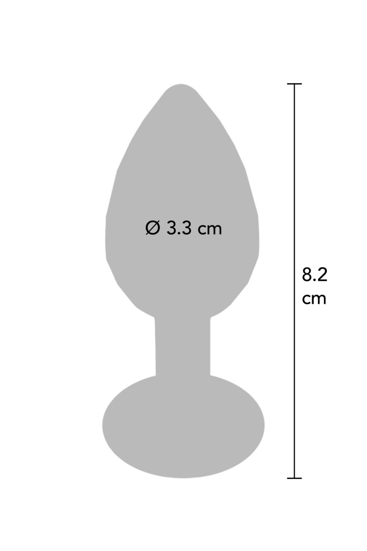 Korek Analny Z Kryształem Disco Diamond Plug Medium NS Novelties