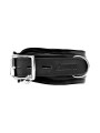 Obroża Leather Collar Black/Black Brutus