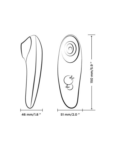 Bezdotykowy Stymulator Łechtaczki Shine Romp