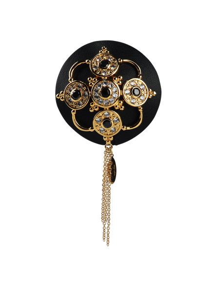 Skórzane Ozdobne Nasutniki Upko Luxury Baroque Leather Pasties UPKO