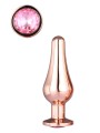 Korek Analny Gleaming Love Rose Gold Pleasure Plug S Dreamtoys