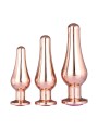 Zestaw Korków Gleaming Love Pleasure Set Rose Gold Dreamtoys