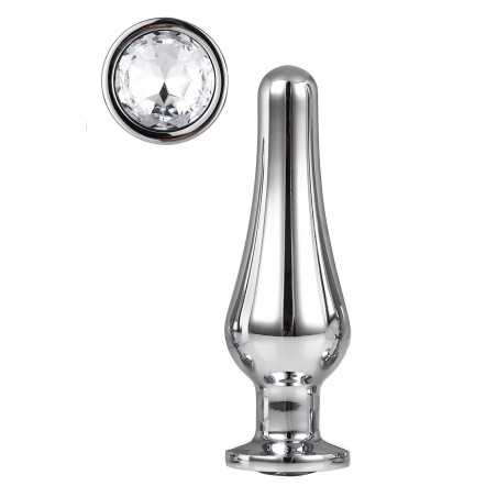 Korek Analny Gleaming Love Silver Pleasure Plug M Dreamtoys