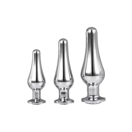 Zestaw Korków Gleaming Love Pleasure Set Silver Dreamtoys