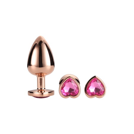 Zestaw Korków Gleaming Love Rose Gold Plug Set Dreamtoys