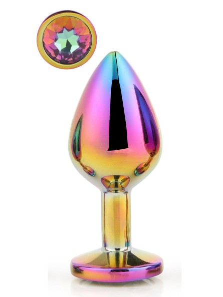 Korek Analny Gleaming Love Multicolour Plug Medium Dreamtoys