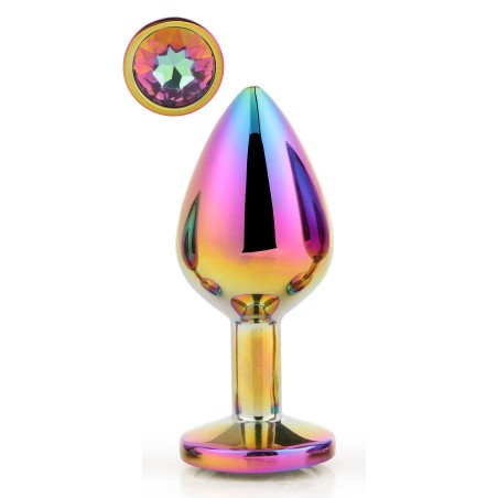 Korek Analny Gleaming Love Multicolour Plug Medium Dreamtoys