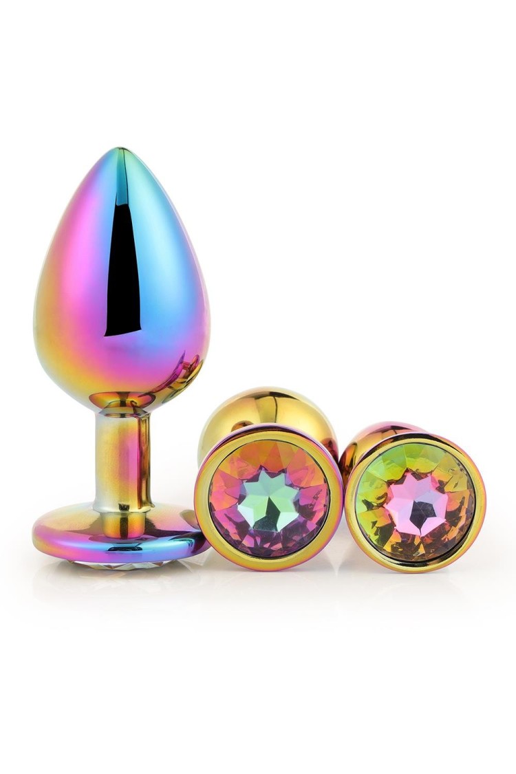 Zestaw Korków Gleaming Love Multicolour Plug Set Dreamtoys
