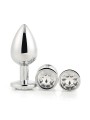 Zestaw Korków Gleaming Love Silver Plug Set Dreamtoys