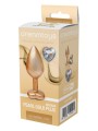 Korek Analny Gleaming Love Pearl Gold Plug Medium Dreamtoys