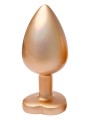 Korek Analny Gleaming Love Pearl Gold Plug Large Dreamtoys