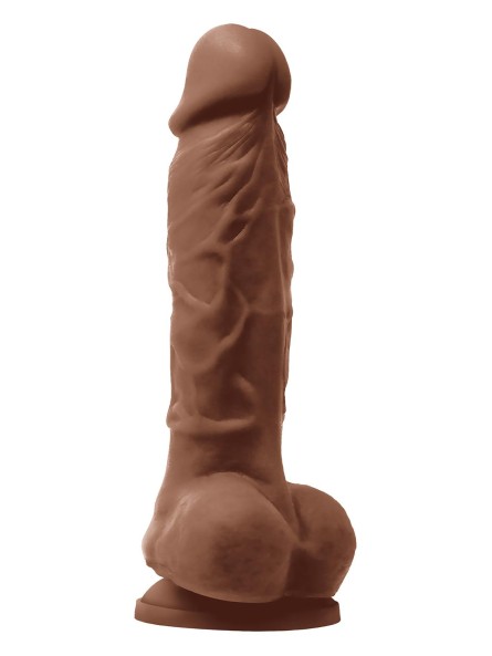 Wibrator Ns Novelties Colours Pleasures Vibe Dildo Brown NS Novelties